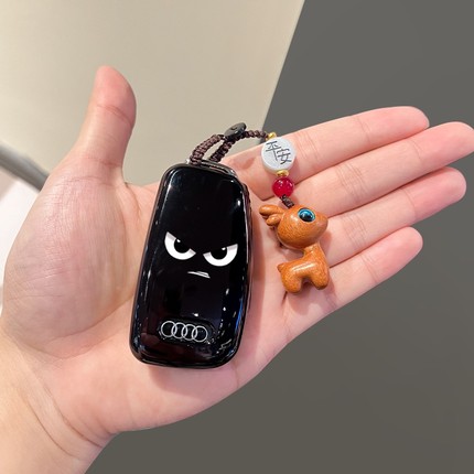 奥迪Q3钥匙套A3折叠Q2L保护壳老款A6汽车用品A1扣挂件Q7奥迪TT包