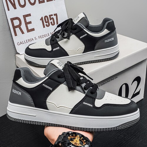 男鞋2026新款夏季潮流百搭休闲平板鞋运动韩版潮鞋青少年学生春季