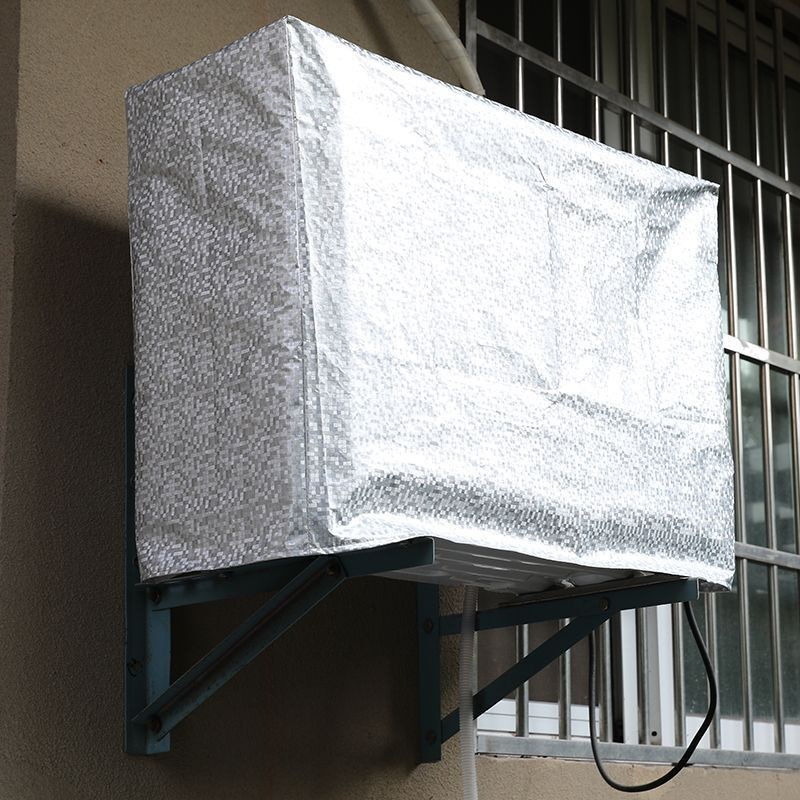 空调外机罩防雨防晒防尘套美的格力室外保护罩子加厚全包挂机防水