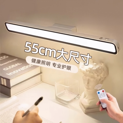 台灯学习专用护眼学生宿舍床上书桌长条壁挂磁吸阅读充电酷毙灯