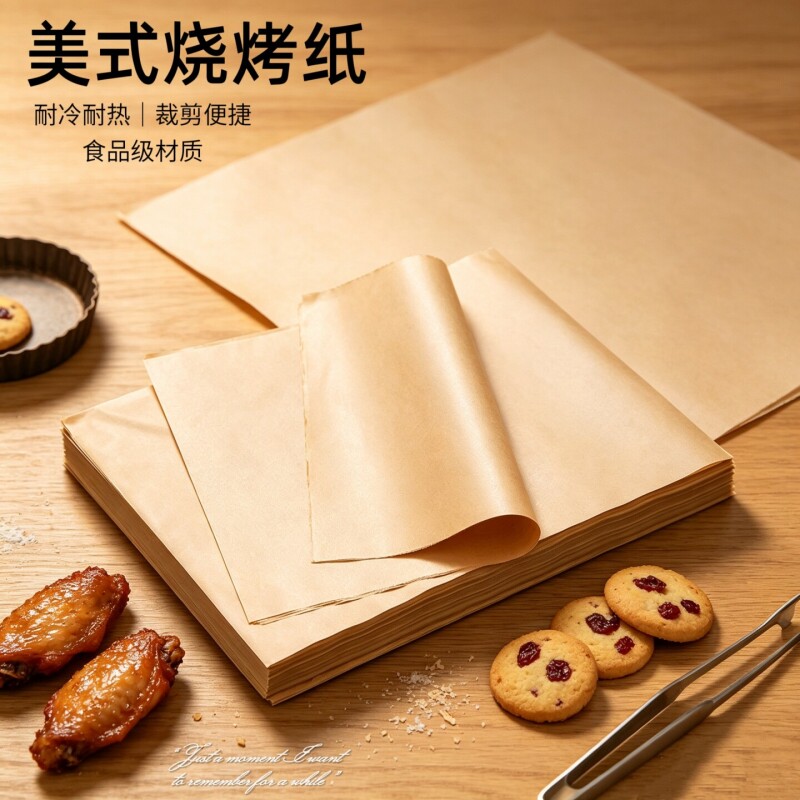 商用吸油纸烘焙油纸烧烤专用纸烤肉硅油纸烤箱烤盘垫纸食物托盘纸图片