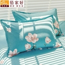 纯棉枕套2025新款 100全棉枕头套子48cmx74cm单个40x60整套 一对装