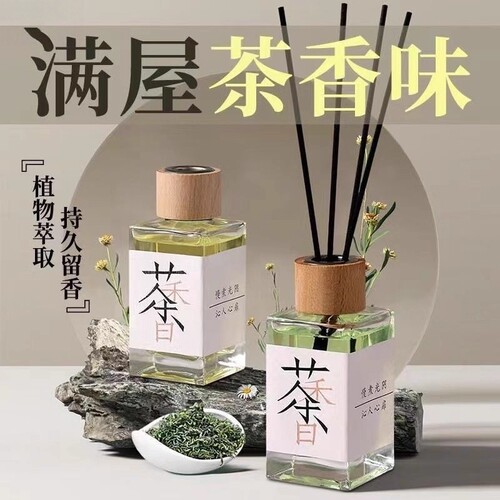 茶香香氛系无火香薰液熏香卧室内香薰房间留香水持久山茶花茉莉