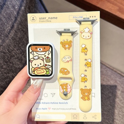 苹带手环可爱呆萌表带