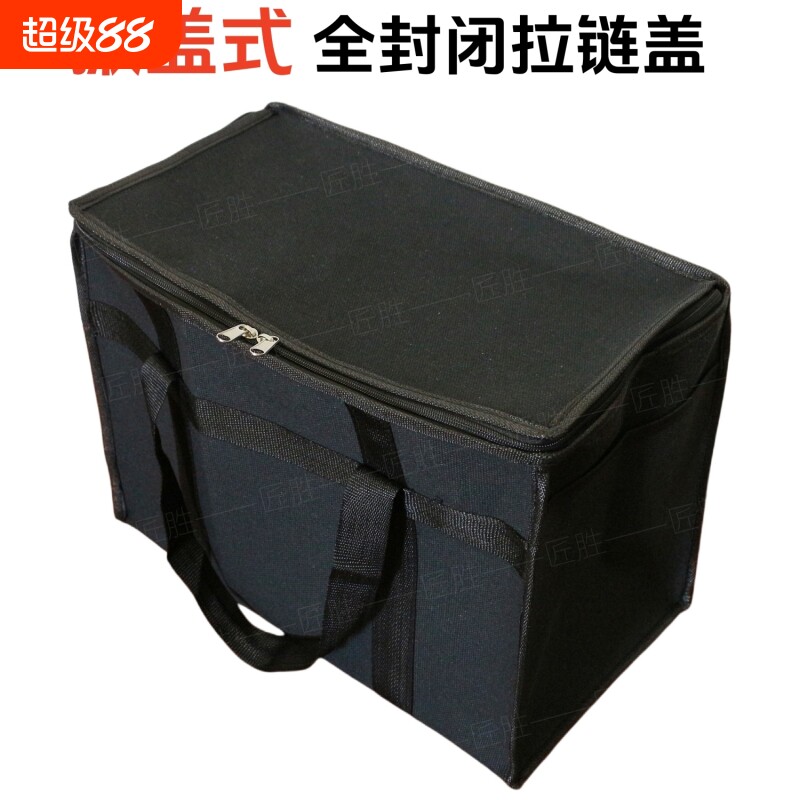 掀盖式特厚帆布大容量收纳包图片