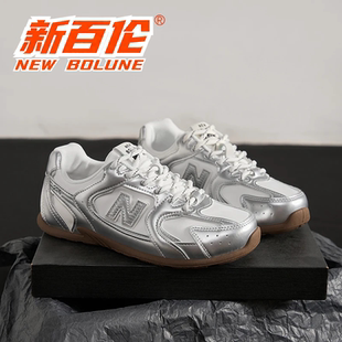 时尚 跑步运动鞋 轻便透气女鞋 百搭复古情侣鞋 男 子休闲鞋 新百伦冬季