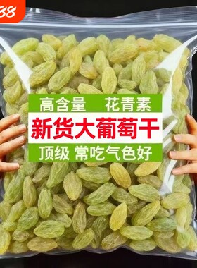 特价新疆吐鲁番特产葡萄干免洗绿提果干零食蜜饯大葡萄新货散装