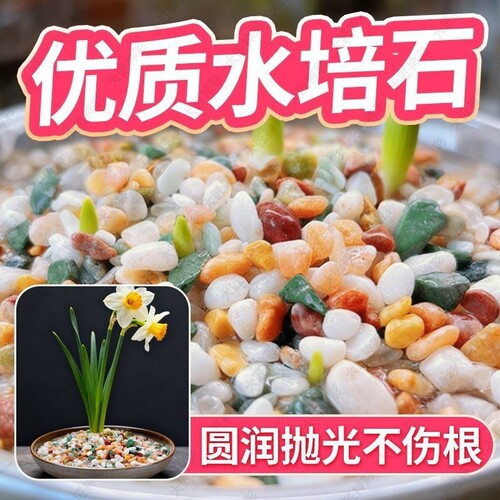 水培石子鱼缸造景雨花石鹅卵石天然大匠神彩铺底石庭院养花火山石