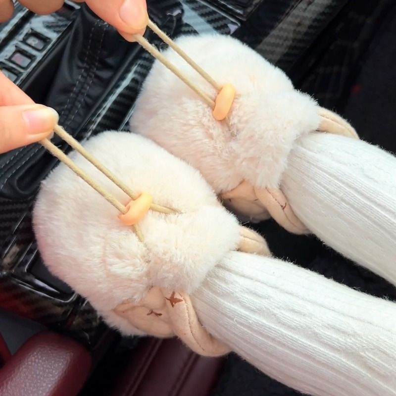 秋冬婴儿软底棉鞋0-1岁步前套脚0-3-12月男女宝宝毛毛鞋舒适