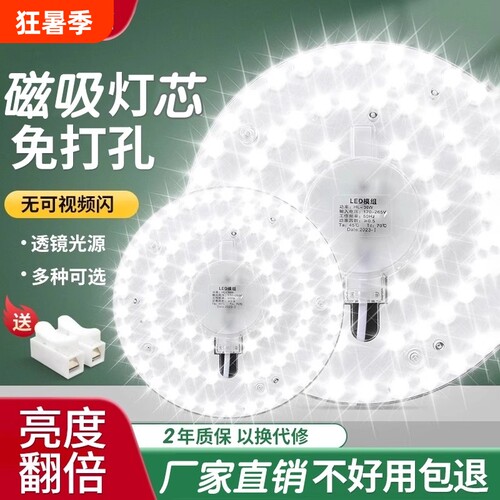 LED灯盘超亮三色光|千人回购