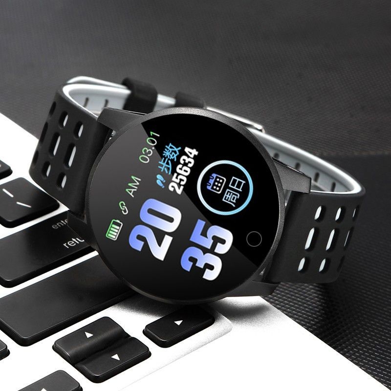 【2025新款】智能手环多功能运动计步闹钟蓝牙手表情侣男女款直销