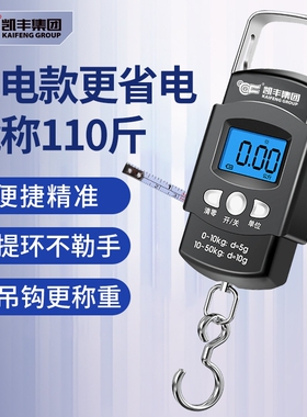 凯丰手提电子秤便携式高精度家用行李挂钩称小型精准称重器弹簧秤