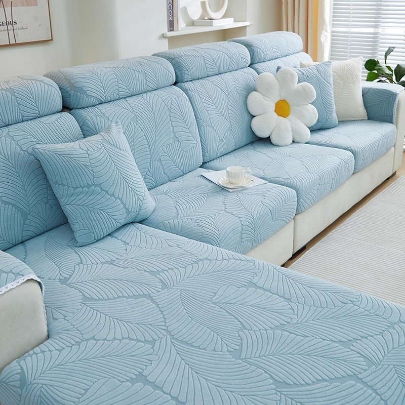 四季提花绒沙发套全包万能套通用型弹力沙发套罩新款2025防尘罩笠