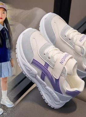 不系带女鞋2026新款夏季大童初中学生运动轻便减震跑步鞋女童软底