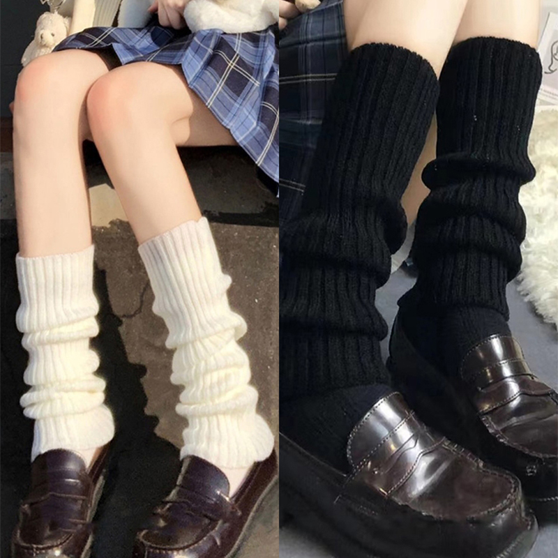 袜套堆堆袜子女2025新款爆款秋冬季加厚保暖小腿羊毛长袜配雪地靴