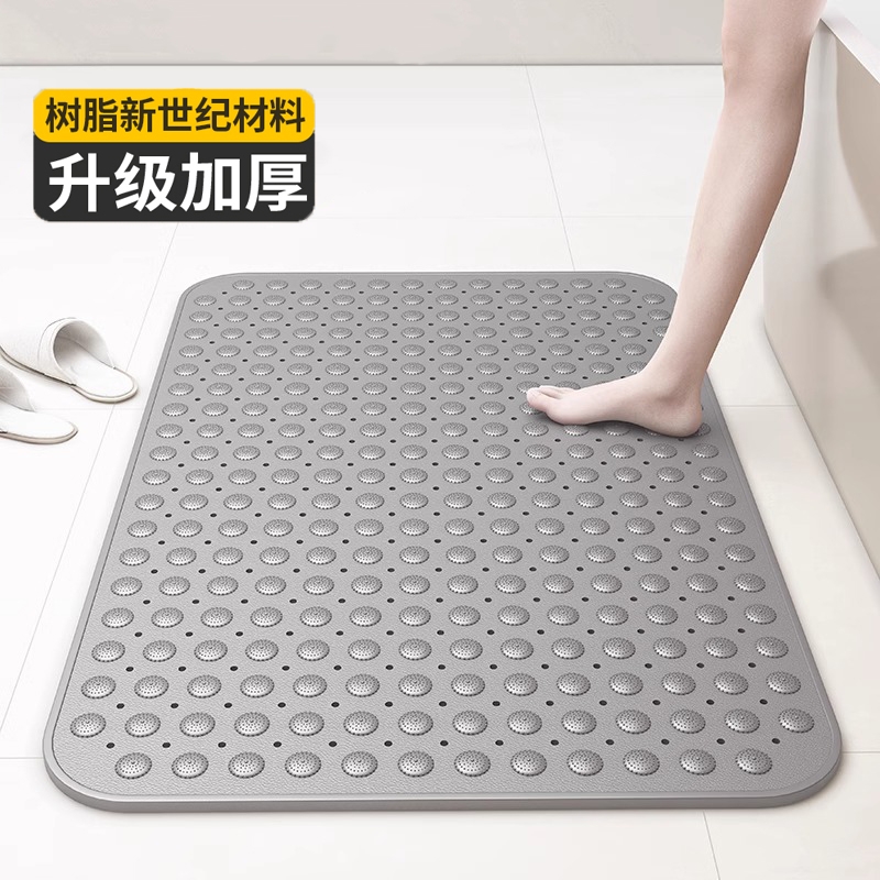 浴室防滑垫淋浴房卫生间洗澡垫子儿童防摔脚垫子环保PVC按摩地垫
