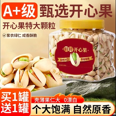 2025新货开心果原味无漂白