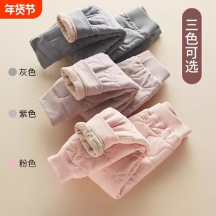 女童校服神器棉裤内搭加绒内穿裤子秋冬季学生加厚儿童保暖裤三层
