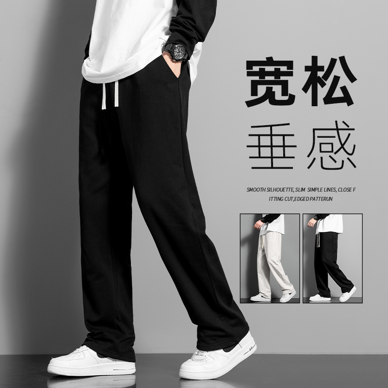 棉致黑色阔腿长裤|超1500人收藏