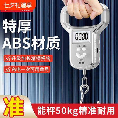 凯丰商用手提电子弹簧秤50kg