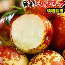 下拉15.99！正宗山西当季大荔冬枣5斤