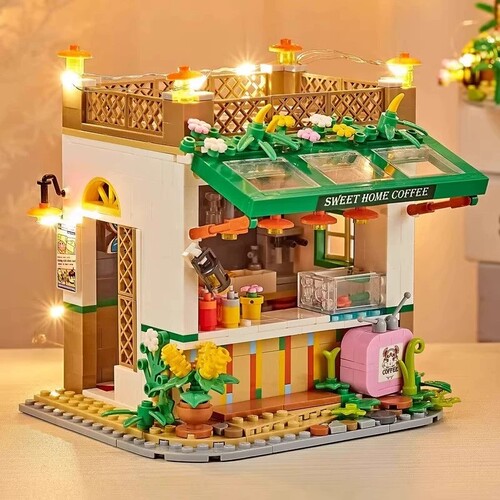 【新品热销】花房积木屋