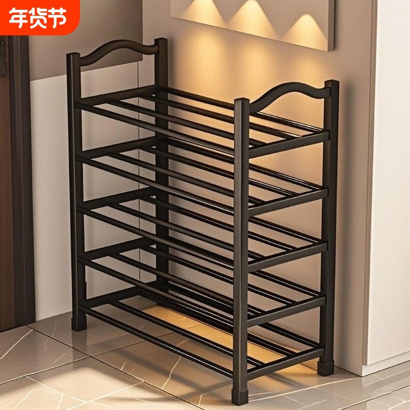 简易鞋架子家用多层鞋子收纳架小窄鞋柜2025卧室结实玄关白色家居
