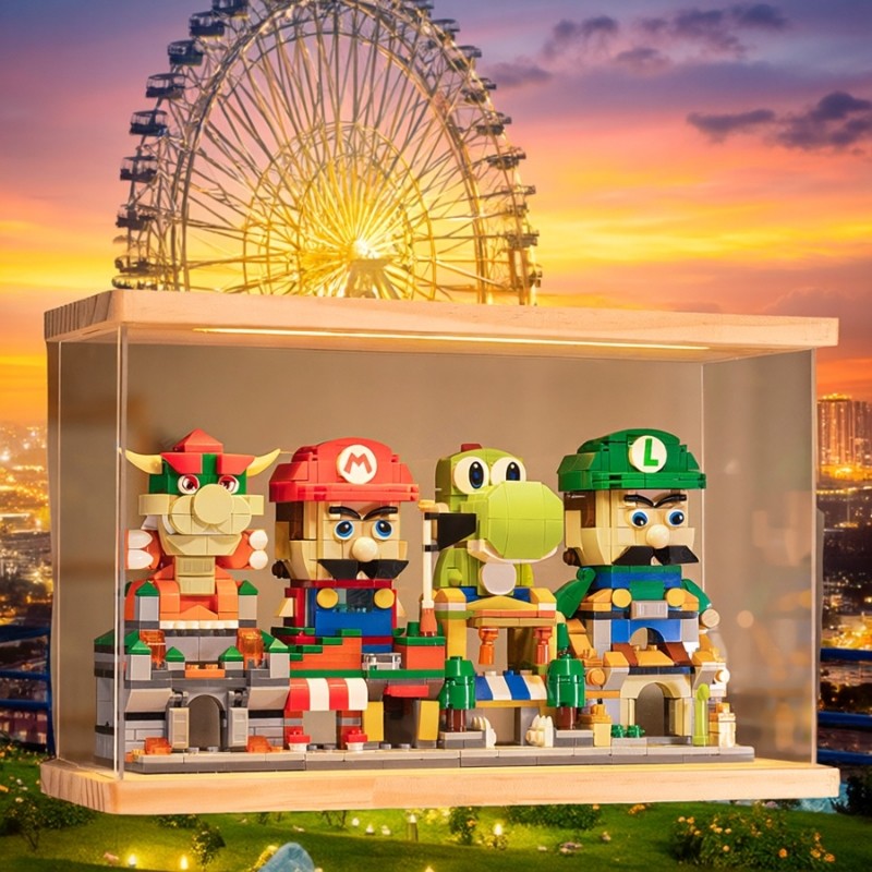 兼容乐高超级玛丽马里奥积木益智拼装玩具街景男女孩儿童生日礼物