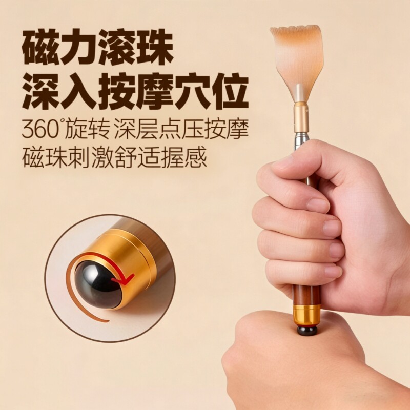 不求人痒痒挠抓背神器扒抓背器全身背部老头乐伸缩挠痒非抓背神器
