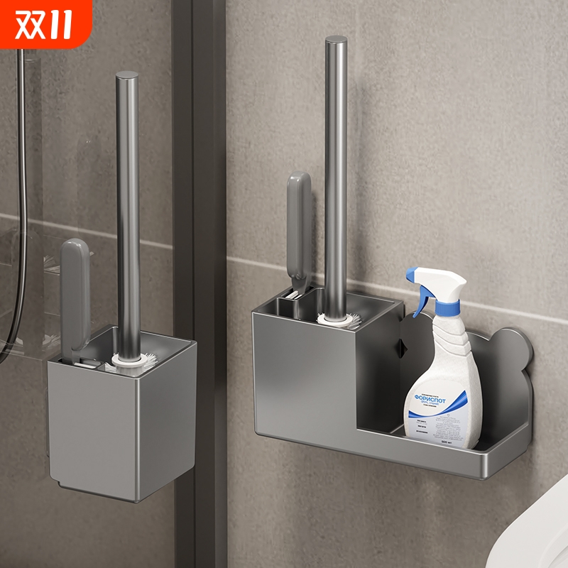 免打孔马桶刷置物架|千人加购