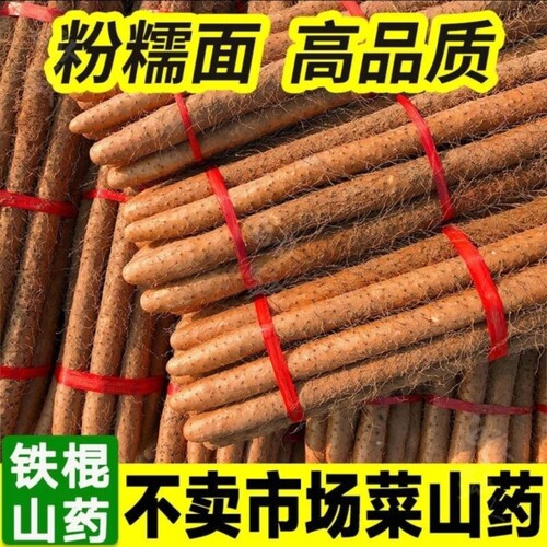 新鲜铁棍山药宝宝辅食营养粉糯面铁棍山药四季蔬菜新鲜带泥发货