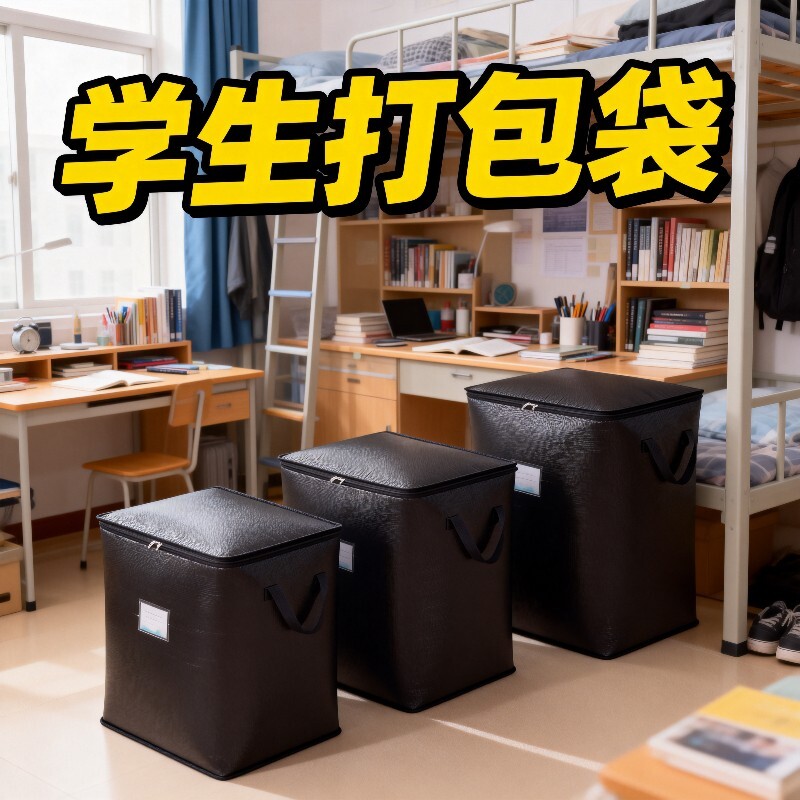 特厚搬家打包袋超大容量收纳专用整理箱PE快递中转袋防水防尘防潮