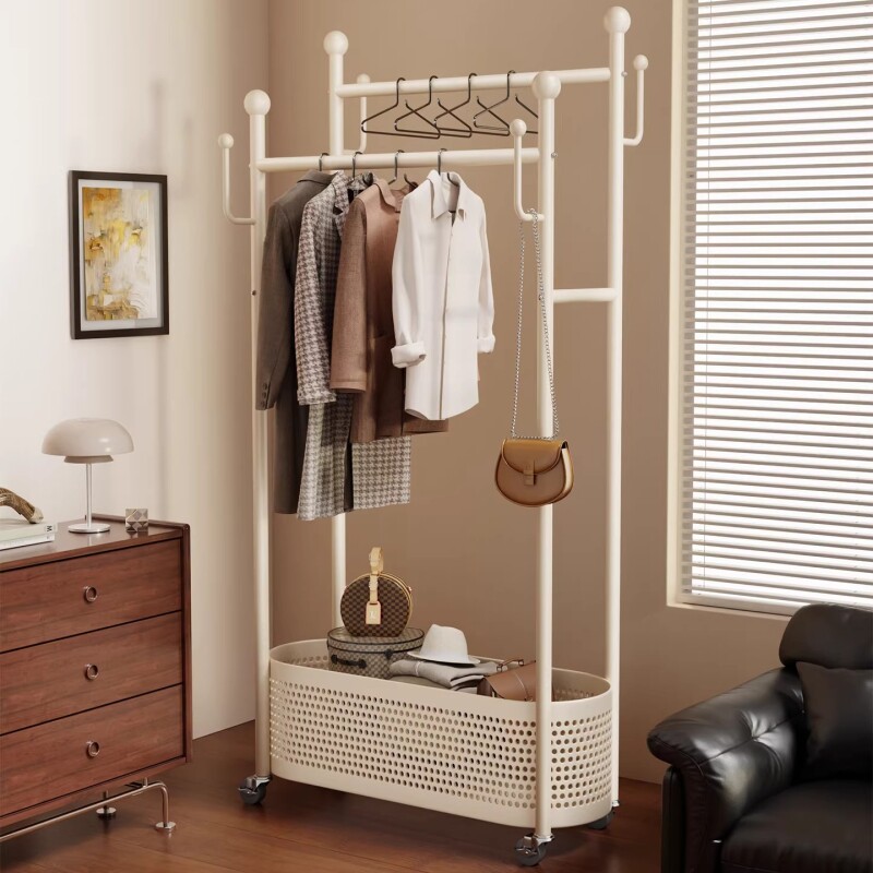 衣架落地卧室家用挂衣架晾衣架室内衣服架子房间简易衣帽架客厅