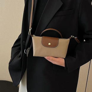 通勤斜挎包包高级单肩手提包精致零钱包包小挎包帆布实用 2026新款