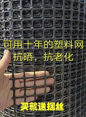 塑料网养鸡鸭围栏网菜地果园防护