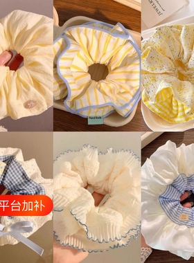 奶油大肠发圈头绳|超3.5万次加购