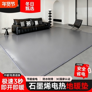 志高石墨烯碳晶地暖垫家用秋冬电热地毯发热加热地垫瑜伽地热垫