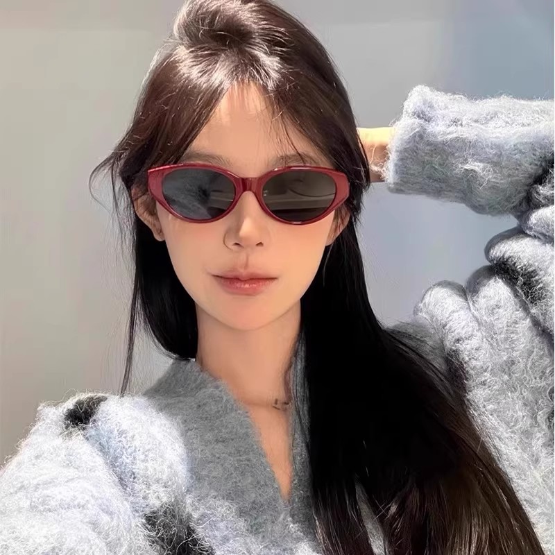墨镜女防紫外线猫眼复古红色女潮可配新款太阳眼镜圆脸方脸椭圆形,ZIPPO/瑞士军刀/眼镜,太阳眼镜,淘宝优惠券,粉丝福利购,淘宝优惠卷