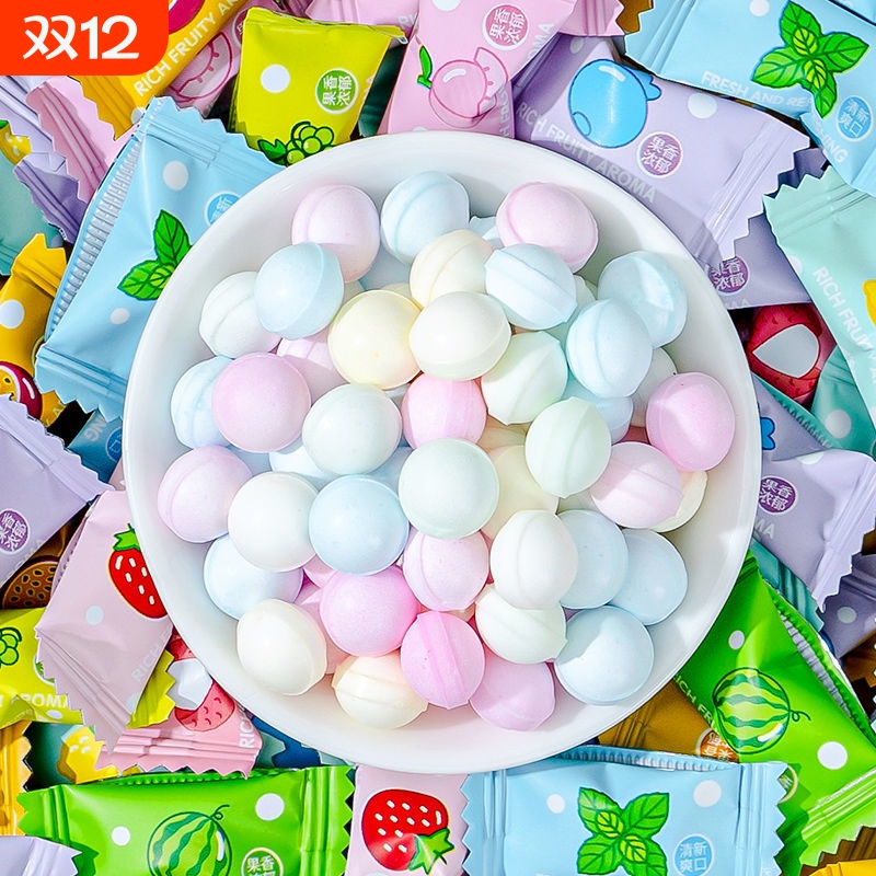 无糖维C提神防困散装学生零食