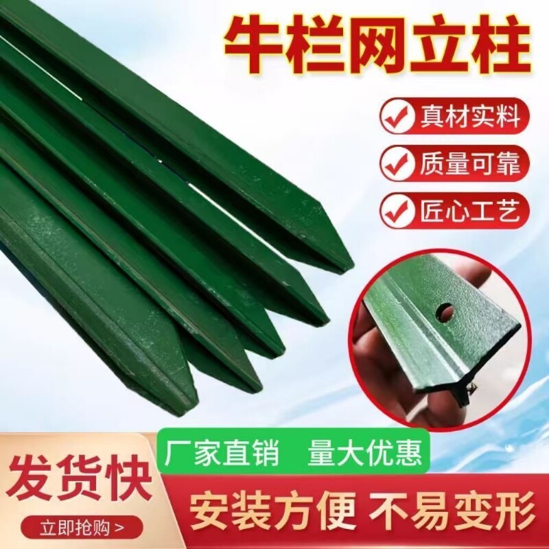 三角实心立柱铸铁尖头立柱图片