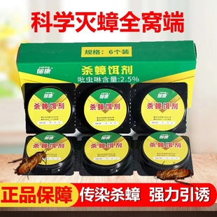 第强效端一名虫卵双杀灭除杀蟑胶饵专用 蟑螂药家用非无毒全窝正品