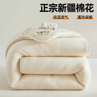 新疆棉花被子冬被加厚保暖棉被单人春秋被芯手工棉絮被褥垫子棉胎