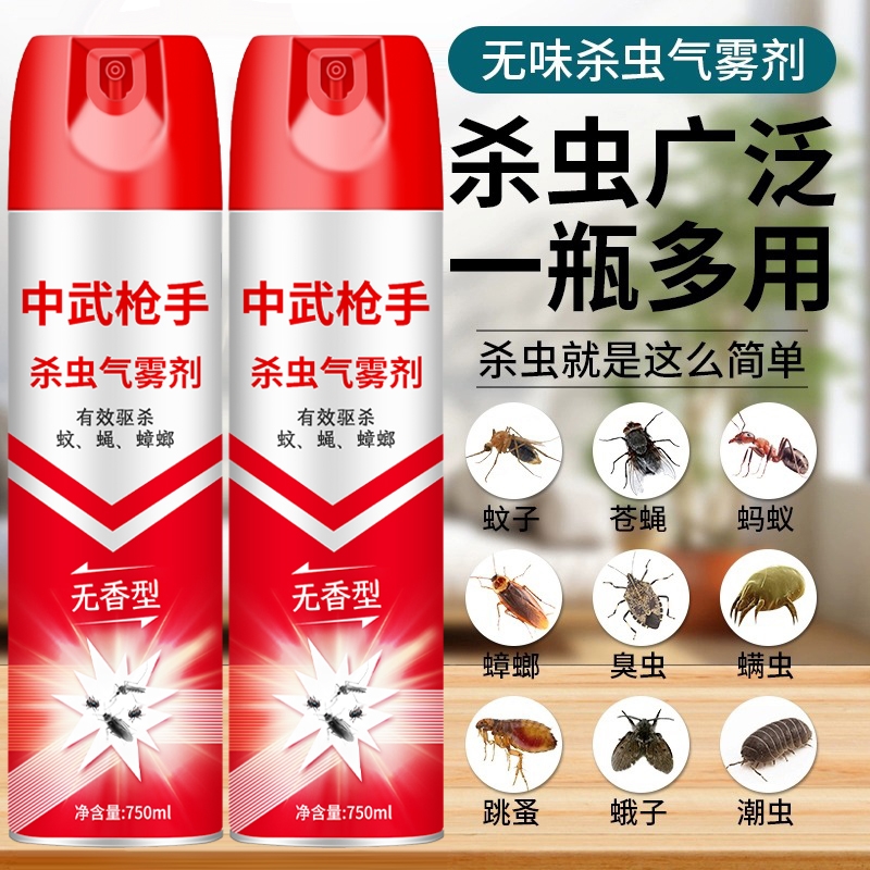 杀虫剂气雾剂家用室内强力灭蟑螂药驱飞虫蚊子苍蝇喷雾非蚂蚁蚊蝇
