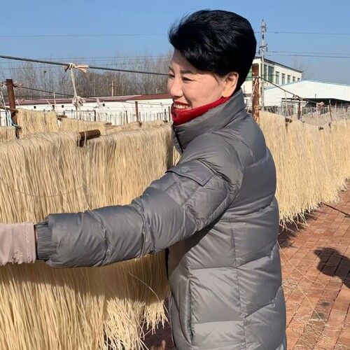 红薯粉条纯手工自然晾晒48小时河南特产农产品3斤/5斤家用无胶