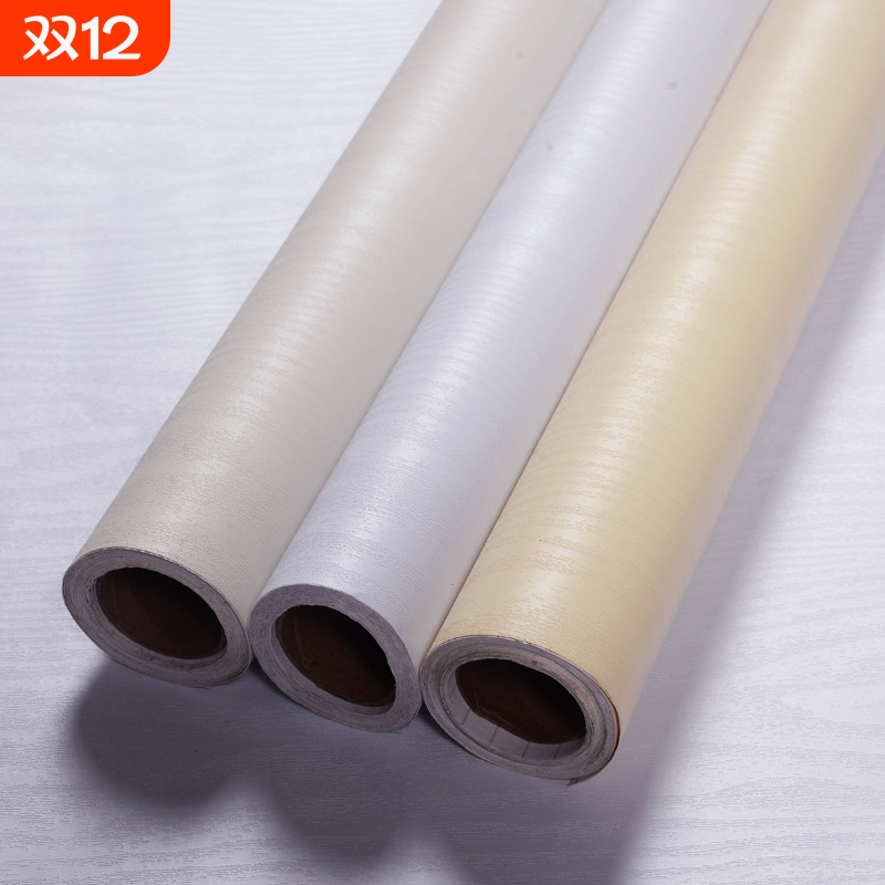 家具翻新贴纸自粘木纹墙纸