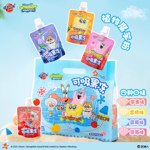 蜡笔小新680g可吸吸果冻