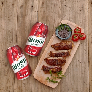 乌苏啤酒红乌苏330ml*6罐小听装易拉罐装啤酒体验尝鲜整箱五星