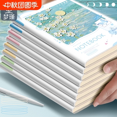 梦瑾胶套加厚笔记本子2024年新款
