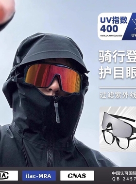 骑行眼镜墨镜可套近视镜登山护目镜防风滑雪套镜户外运动太阳镜戴