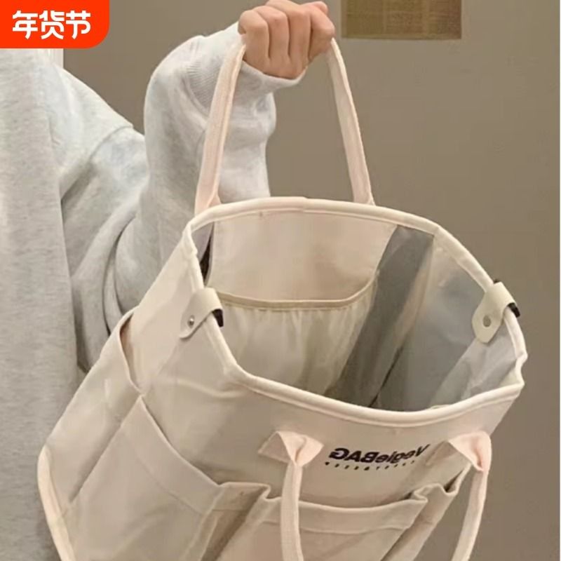 日系宝妈通勤妈咪包手提母婴包外出轻便大容量妈妈包女帆布托特包,箱包皮具/热销女包/男包,托特包,淘宝优惠券,粉丝福利购,淘宝优惠卷